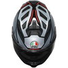 AGV AGV K7 Helmet Jaeger Black Silver - Thumbnail 4