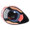 Xone Interceptor MX Red Silver Helmet Inside                                                                                                                                                                                                                   