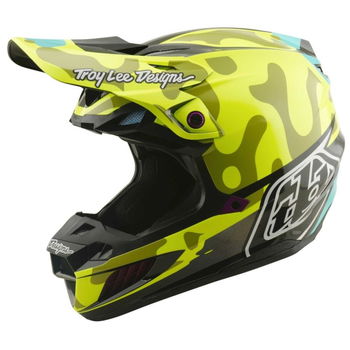 Troy Lee Designs Troy Lee Designs SE5 Composite Myth Helmet Flo Yellow