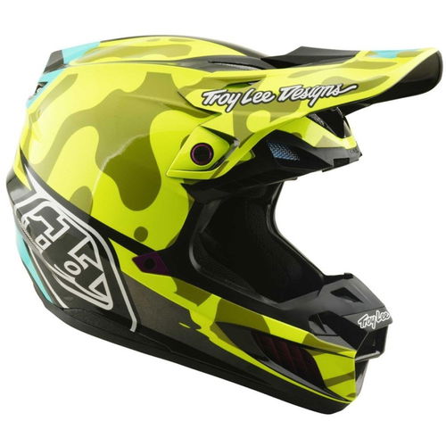 Troy Lee Designs Troy Lee Designs SE5 Composite Myth Helmet Flo Yellow