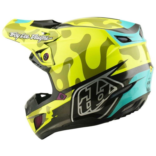 Troy Lee Designs Troy Lee Designs SE5 Composite Myth Helmet Flo Yellow