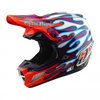 Troy Lee Designs Troy Lee Designs SE5 Composite Overspray Helmet Violet - Thumbnail 1