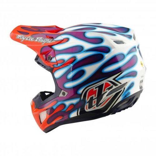 Troy Lee Designs Troy Lee Designs SE5 Composite Overspray Helmet Violet