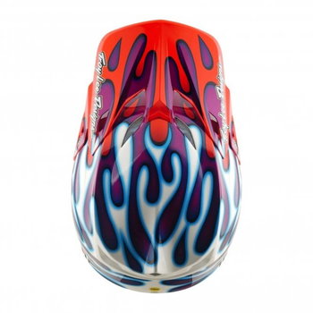 Troy Lee Designs Troy Lee Designs SE5 Composite Overspray Helmet Violet