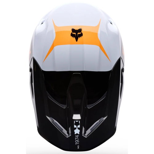 Fox Fox V1 Noble Helmet Black White
