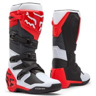 Comp Boots White Fluo Red