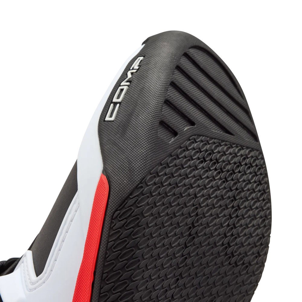 Comp Boots White Fluo Red