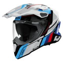 Commander 2 Helmet Skip White Red Gloss