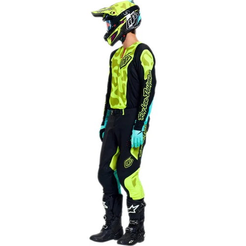 Troy Lee Designs Troy Lee Designs SE Pro Myth Pants Black Flo Yellow