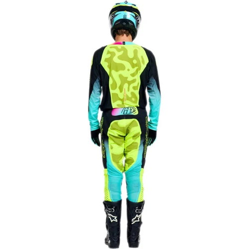Troy Lee Designs Troy Lee Designs SE Pro Myth Pants Black Flo Yellow