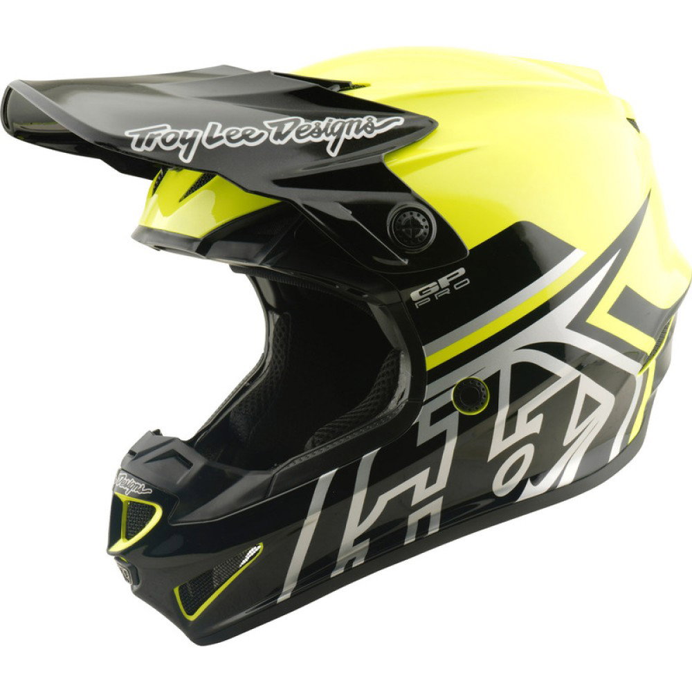 Youth GP PRO Mono Helmet Fluo Yellow