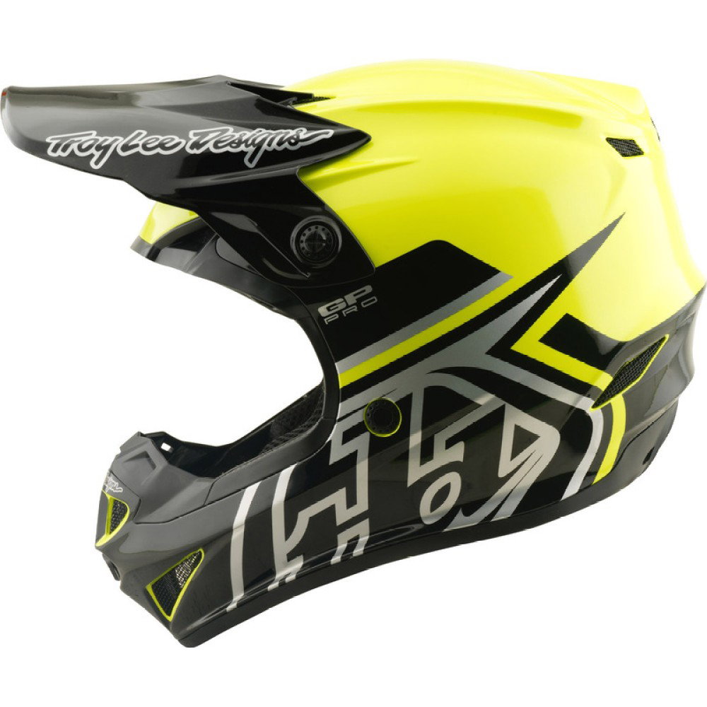 Youth GP PRO Mono Helmet Fluo Yellow
