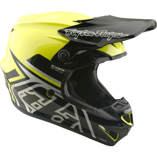 Troy Lee Designs Troy Lee Designs GP Pro Youth Mono Helmet Flo Yellow