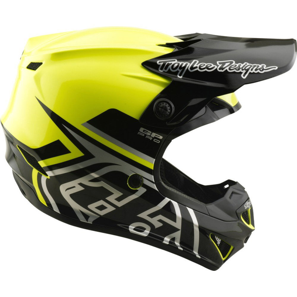 Youth GP PRO Mono Helmet Fluo Yellow