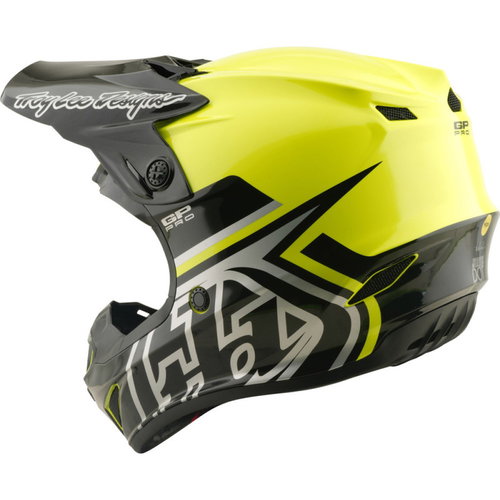 Troy Lee Designs Troy Lee Designs GP Pro Youth Mono Helmet Flo Yellow