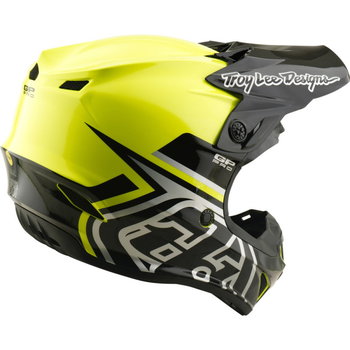 Troy Lee Designs Troy Lee Designs GP Pro Youth Mono Helmet Flo Yellow