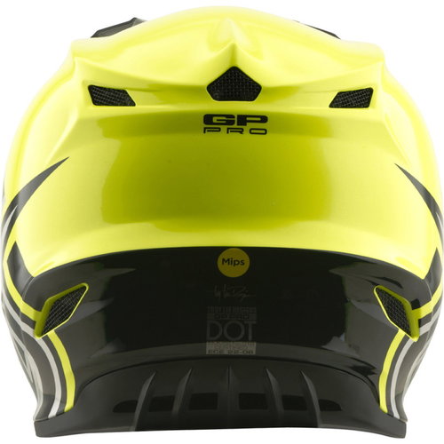 Troy Lee Designs Troy Lee Designs GP Pro Youth Mono Helmet Flo Yellow