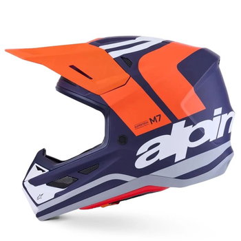 Alpinestars Alpinestars S-M7 Core Helmet Matt Orange Blue