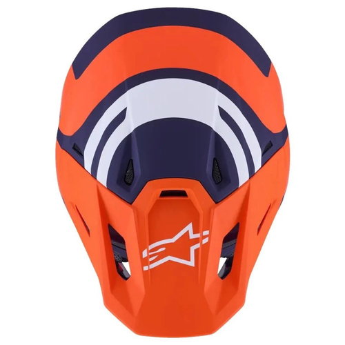 Alpinestars Alpinestars S-M7 Core Helmet Matt Orange Blue