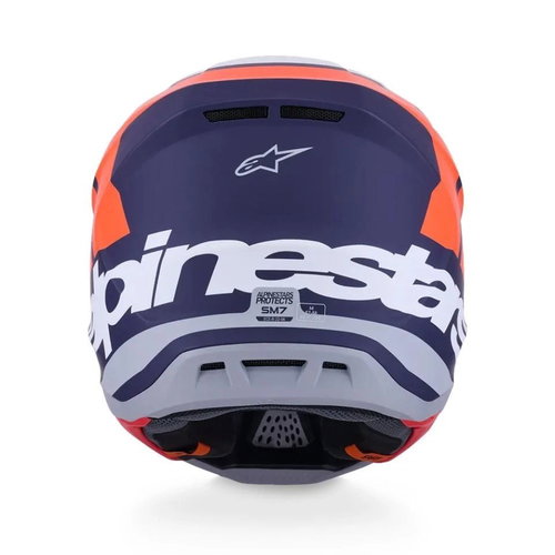 Alpinestars Alpinestars S-M7 Core Helmet Matt Orange Blue