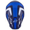 Alpinestars Alpinestars S-M7 Rise Helmet Blue White Glossy - Thumbnail 5