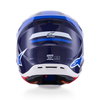 Alpinestars Alpinestars S-M7 Rise Helmet Blue White Glossy - Thumbnail 7