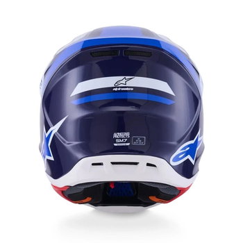 Alpinestars Alpinestars S-M7 Rise Helmet Blue White Glossy