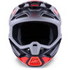 Alpinestars Alpinestars S-M7 Rise Helmet Black Silver Red Fluo Glossy - Thumbnail 2