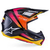 Alpinestars Alpinestars S-M7 Rise Helmet Black Yellow Pink Glossy - Thumbnail 3