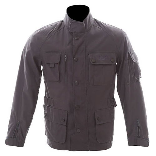 IXS Rialto 2 Black Textile Motorcycle Jacket Front                                                                                                                                                                                                             