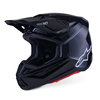 Alpinestars Alpinestars S-M7 Solid Helmet Gloss Black - Thumbnail 1