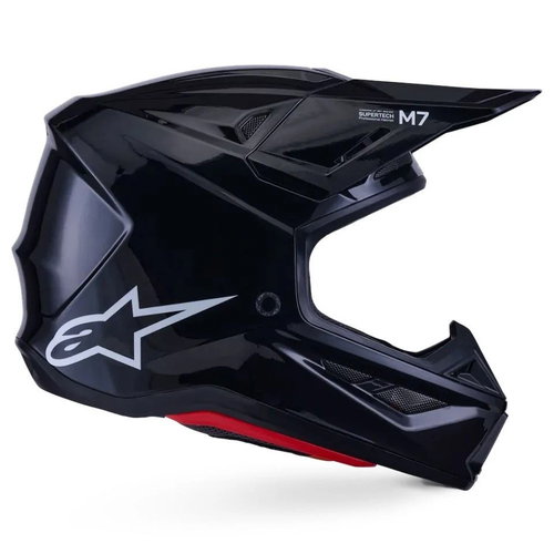 Alpinestars Alpinestars S-M7 Solid Helmet Gloss Black