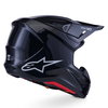 Alpinestars Alpinestars S-M7 Solid Helmet Gloss Black - Thumbnail 6