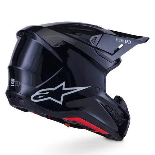 Alpinestars Alpinestars S-M7 Solid Helmet Gloss Black