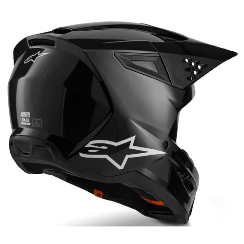 Alpinestars Alpinestars S-M3 Solid Helmet Glossy Black