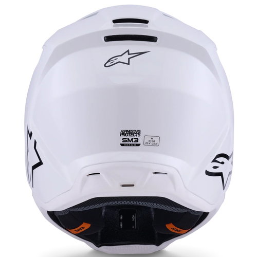 Alpinestars Alpinestars S-M3 Solid Helmet Glossy White
