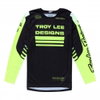 Troy Lee Designs Troy Lee Designs Gp Pro Segment Jersey Black Flo Yellow - Thumbnail 1