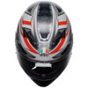 AGV AGV K3 Helmet ECE 22.06 Space White Flo Red - Thumbnail 4