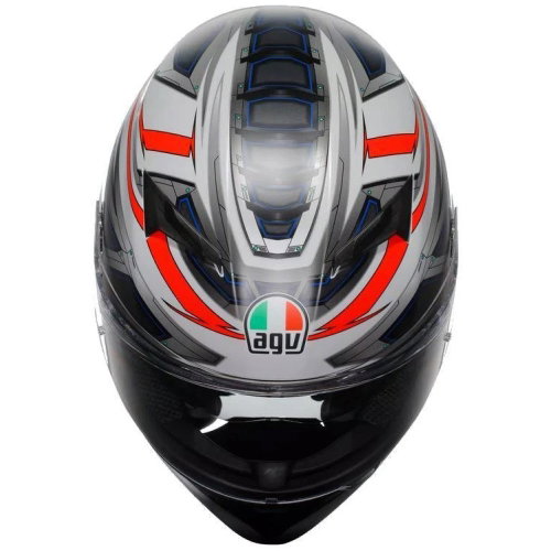 AGV AGV K3 Helmet ECE 22.06 Space White Flo Red
