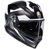 AGV AGV K7 Glimpse Helmet Matt Black White - Thumbnail 1