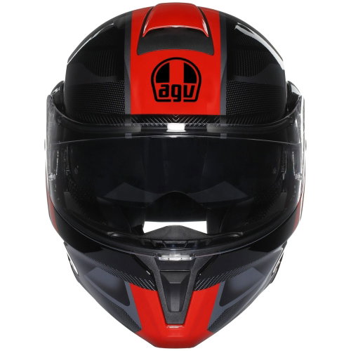 AGV AGV Street Modular Ledro Helmet Black Red
