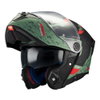 MT MT Atom 2 SV Highlands Helmet C6 Matt Green Red - Thumbnail 1