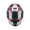 MT MT Stinger 2 Youth Rocket Helmet C17 Matt Blue Red White - Thumbnail 3