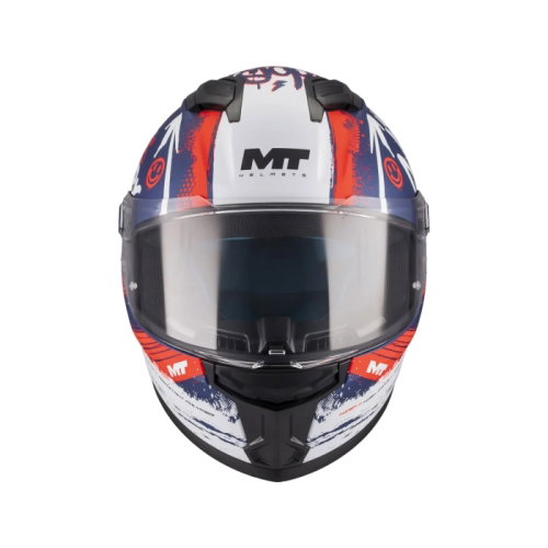 MT MT Stinger 2 Youth Rocket Helmet C17 Matt Blue Red White