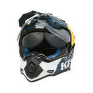 ADV Kini Red Bull 1 Helmet Blue White