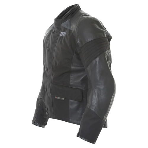 IXS Emerit Mens Black Textile Motorcycle Jacket Side                                                                                                                                                                                                           