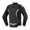 Alpinestars Alpinestars GP Force V2 Airflow Leather Jacket Black White - Thumbnail 2