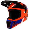 MX735 Podium 2 Helmet Blue Orange Black White