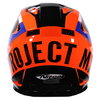 Project Mx Project Mx MX735 Podium 2 Helmet Blue Orange Black White - Thumbnail 4
