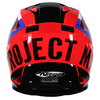 Project Mx Project Mx MX735 Podium 2 Helmet Black Red Blue White - Thumbnail 6